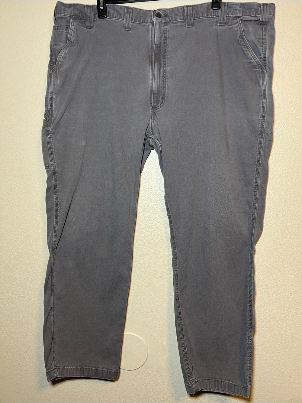 Carhartt Rugged Flex Rigby Five-Pocket Jeans Men’s 50X32 Relaxed Fit Pant Grey